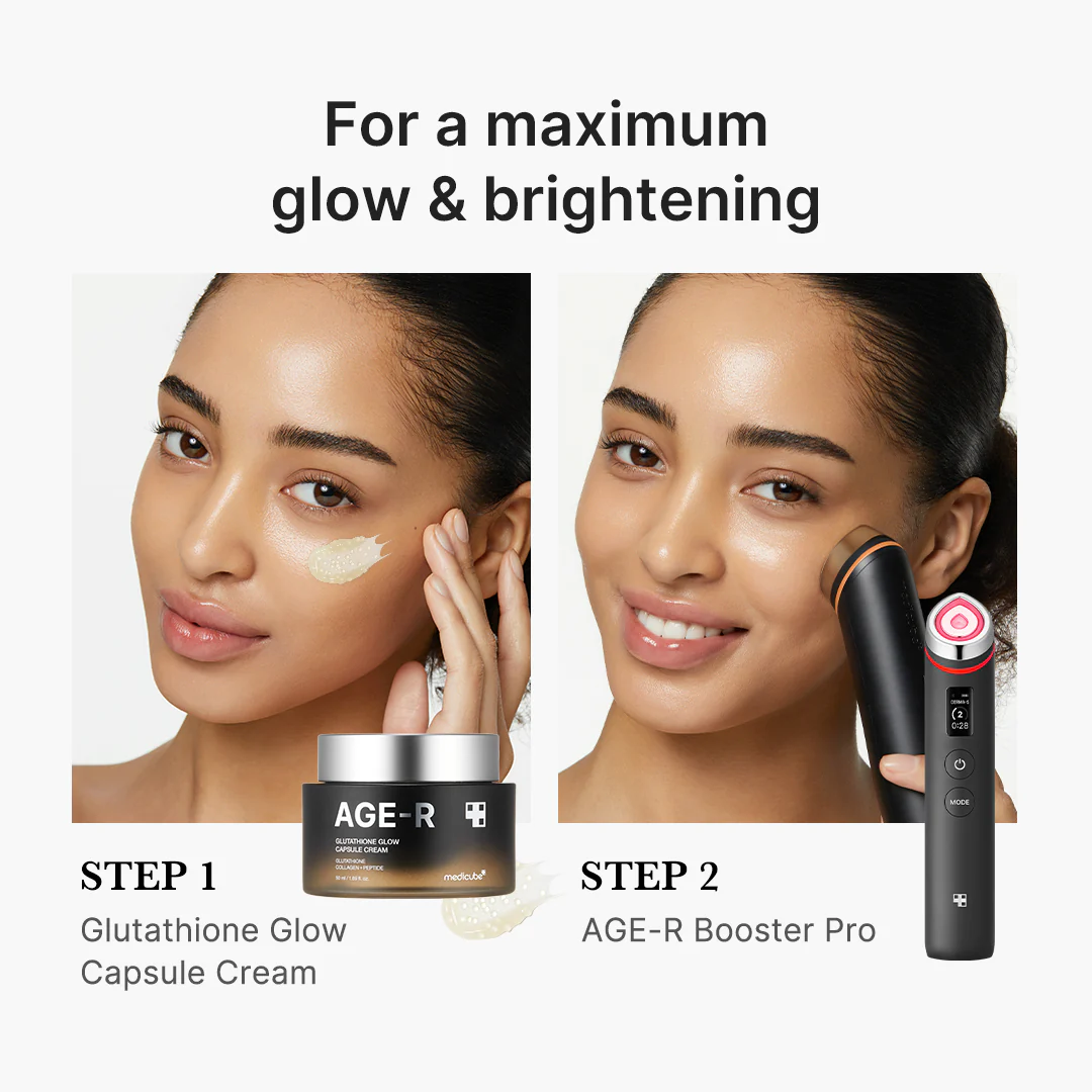 AGE-R Glutathione Glow Capsule Cream - Image 6