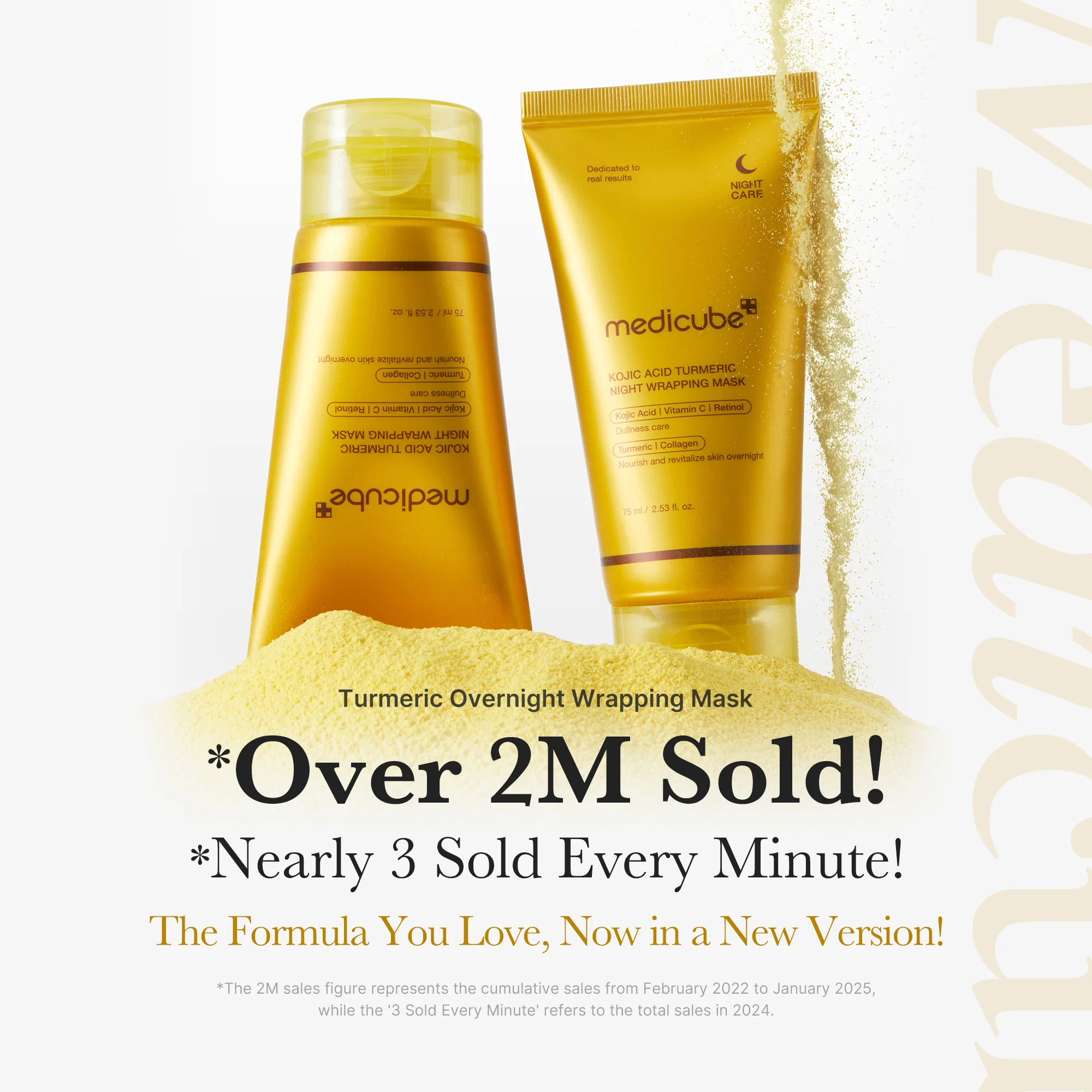 Kojic Acid Turmeric Overnight Wrapping Mask - Image 3