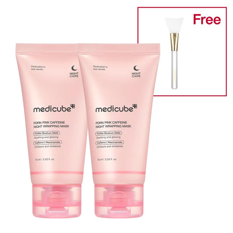 PDRN Pink Caffeine Overnight Wrapping Mask - Image 9
