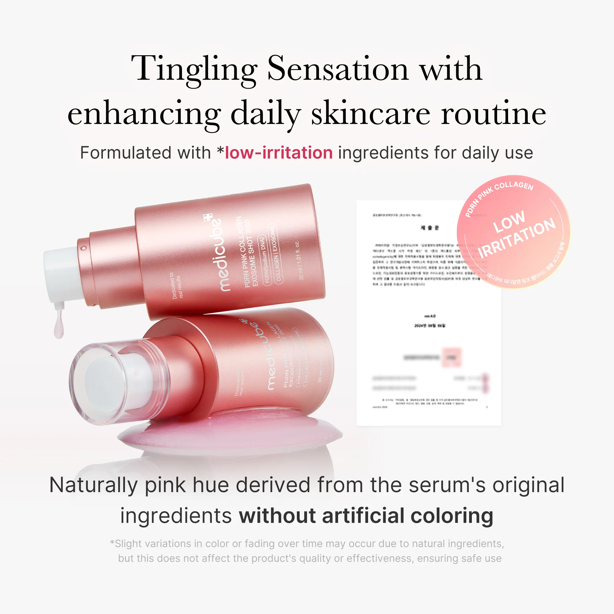 [Subscr.] PDRN Pink Collagen Exosome Shot - Image 4