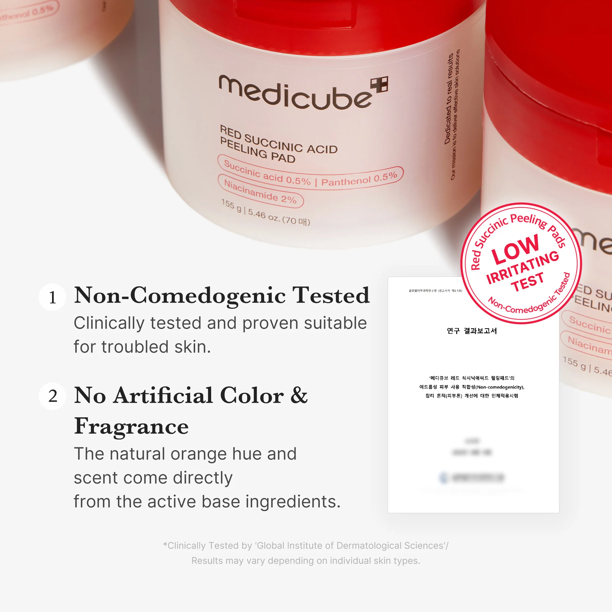 [Subscr.] Red Succinic Acid Panthenol Pads - Image 6
