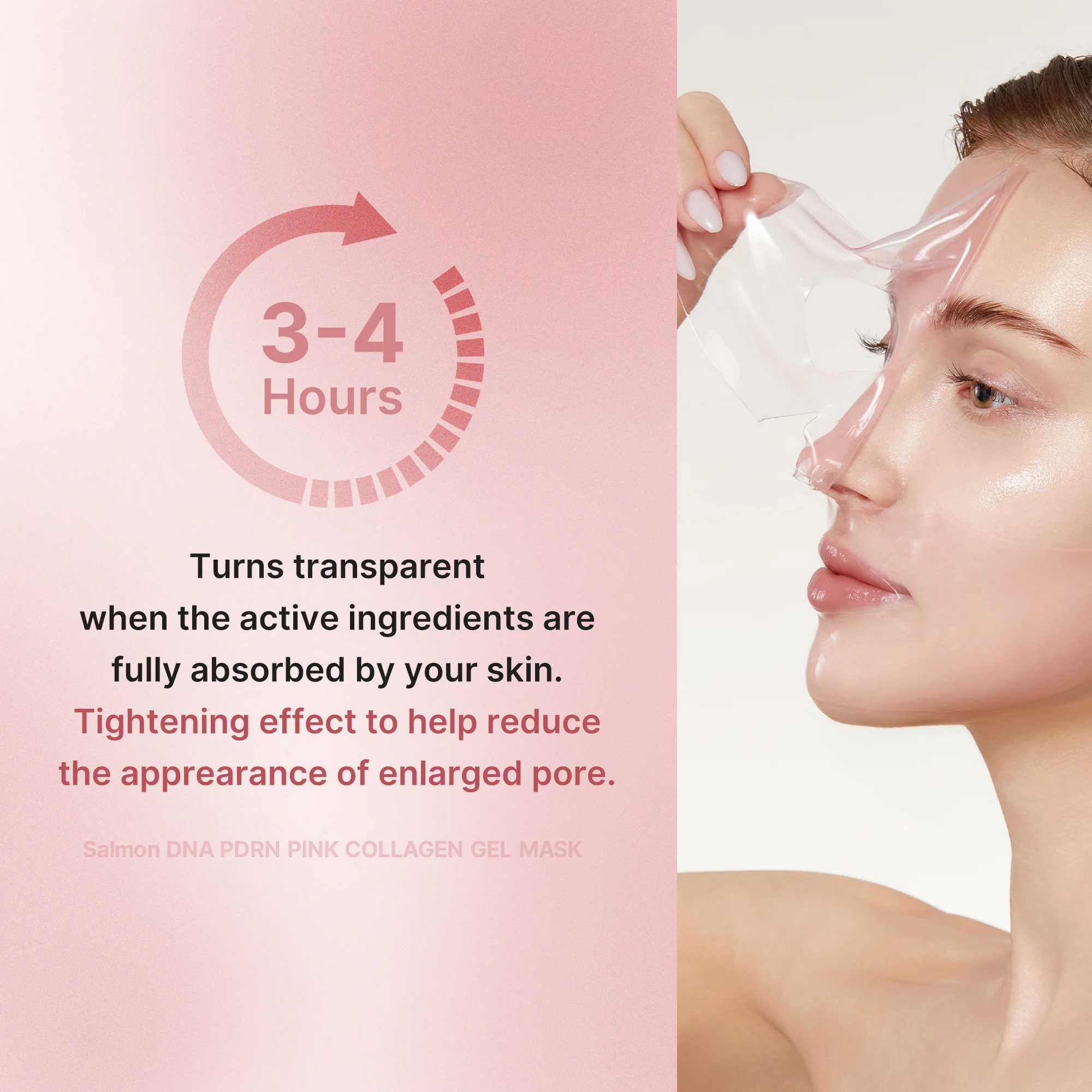 [GIFT] Salmon PDRN Pink Collagen Jelly Gel Mask (4ea) - Image 2